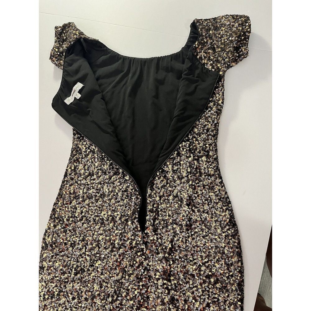 Dress The Population Sequin Sheath‎ Dress Medium - Picture 9 of 15